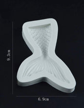 Fish Tail Silicone Mold - 1pc