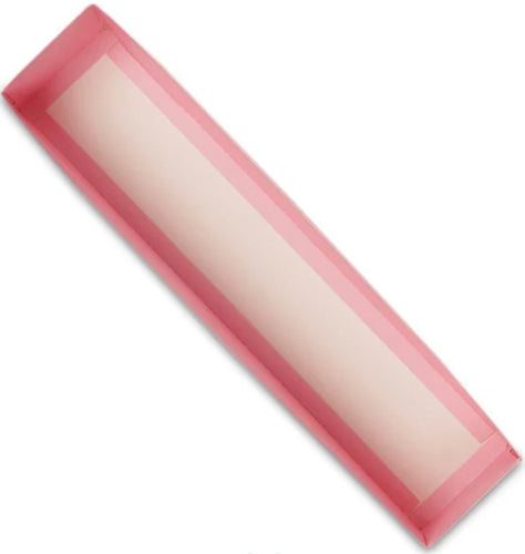 Macaroon Box w/ clear sleeve Large Pink  - 2pcs