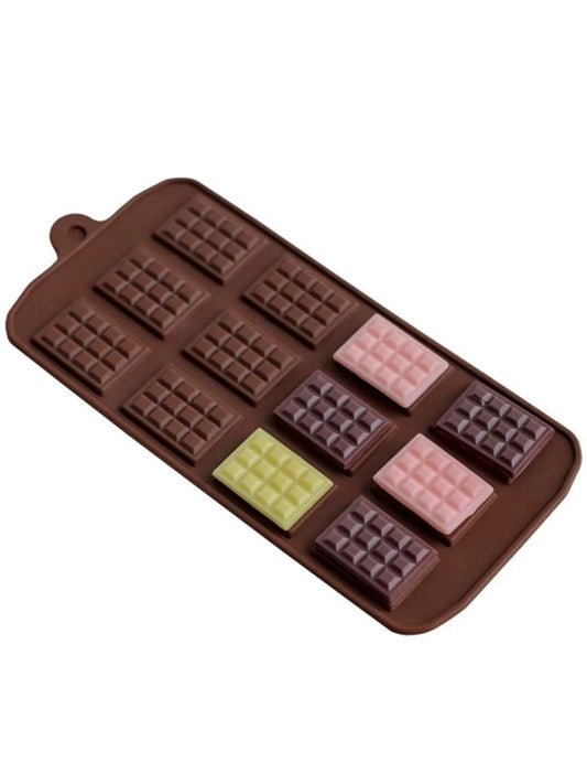 12 Grid Silicone Chocolate Mold